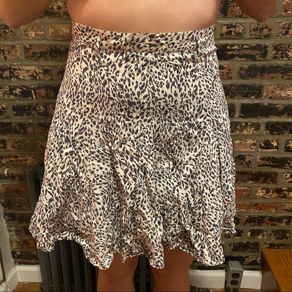Leopard Print Skirt